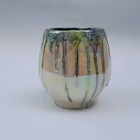 Porcelain Mug with Watercolour Drip thumbnail