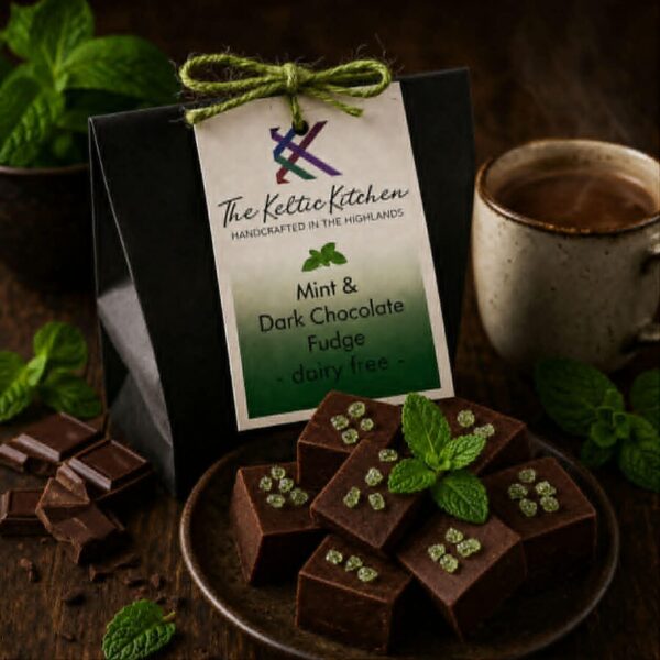 Dark Chocolate and Mint Fudge