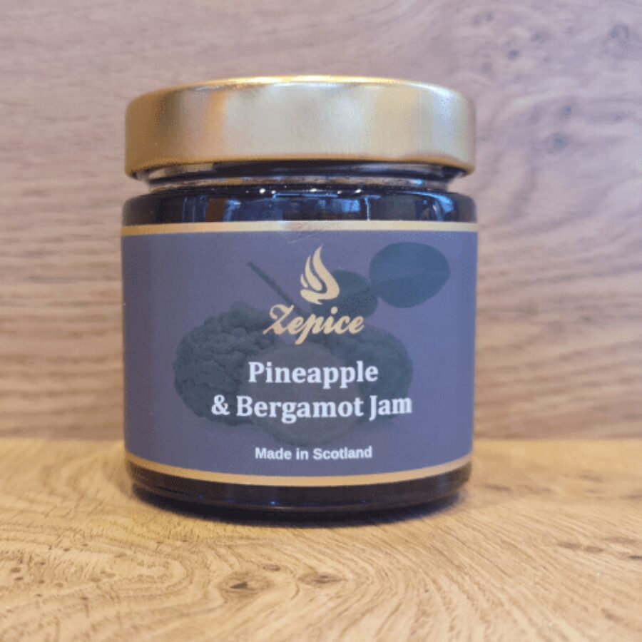 Pineapple and Bergamot Jam Highland Hiddle