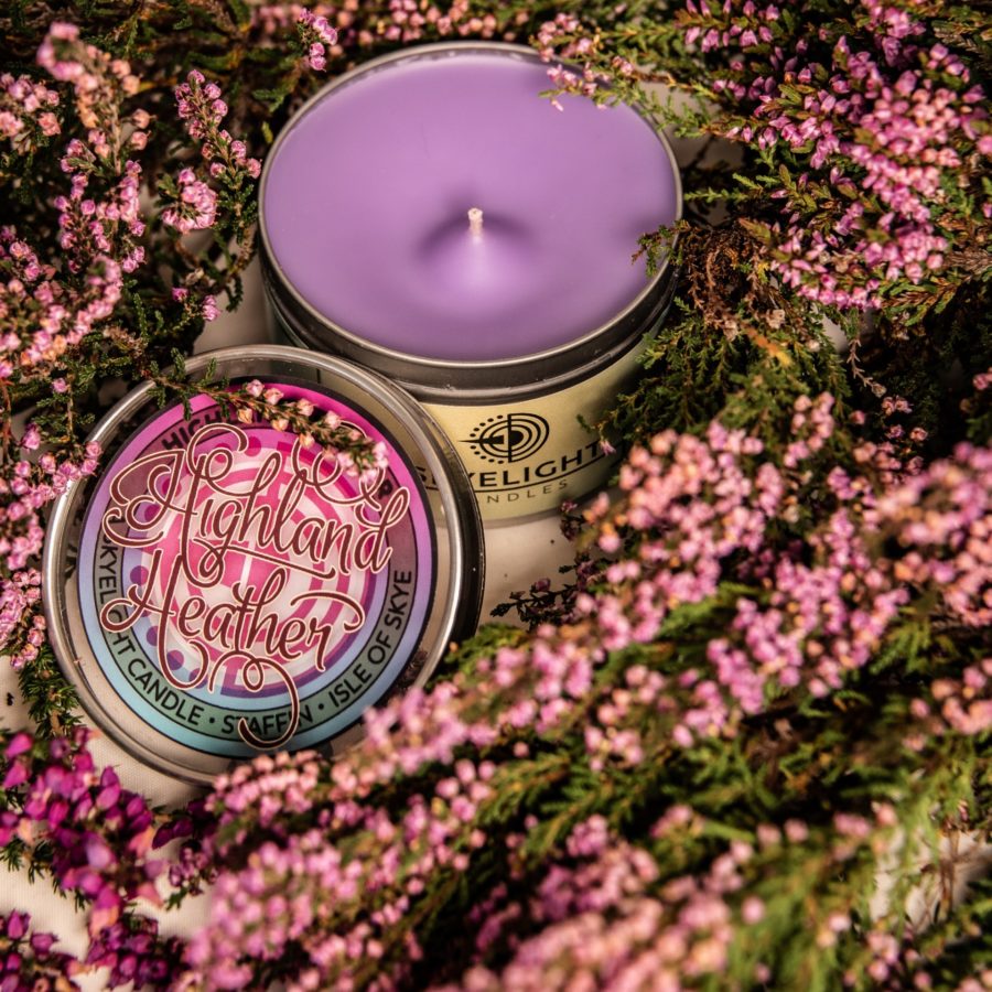 Highland Heather Tin Candle Highland Hiddle