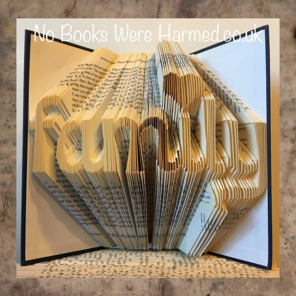 Family Book Sculpture