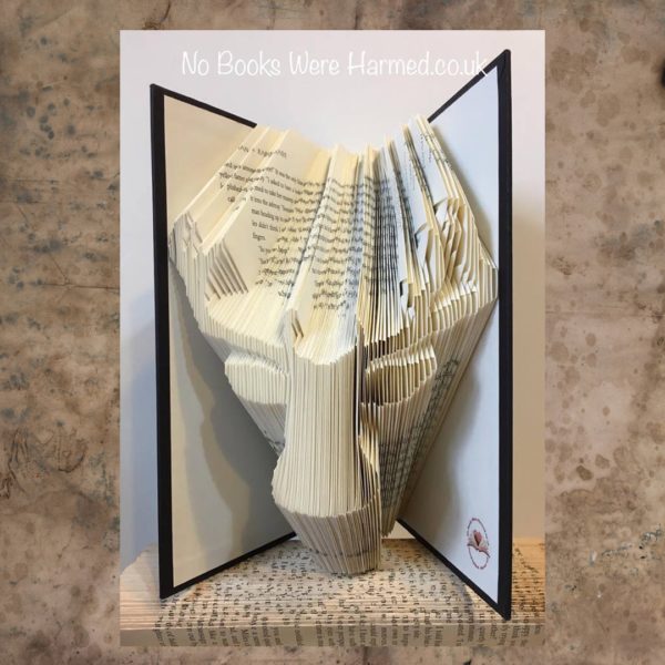 Steve The Stag Book Sculpture