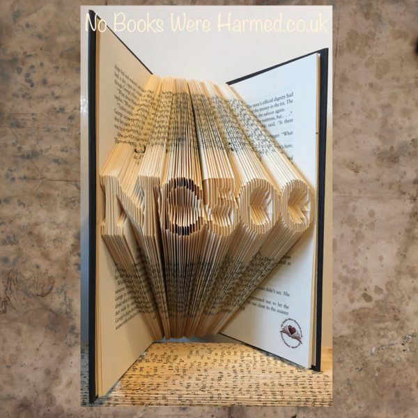 NC500 North Coast 500 Book Sculpture