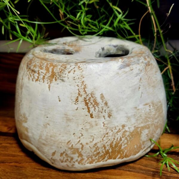 Double Holed Wabi Sabi Vessel
