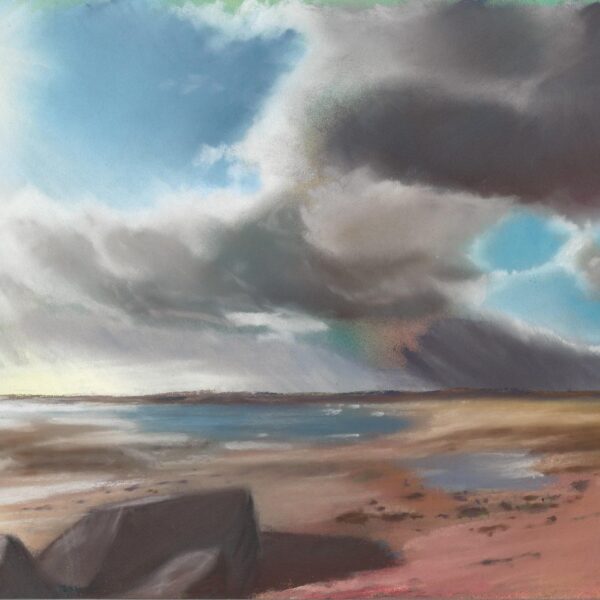 On Dornoch Beach Pastel