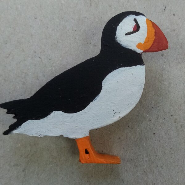 Puffin Brooch