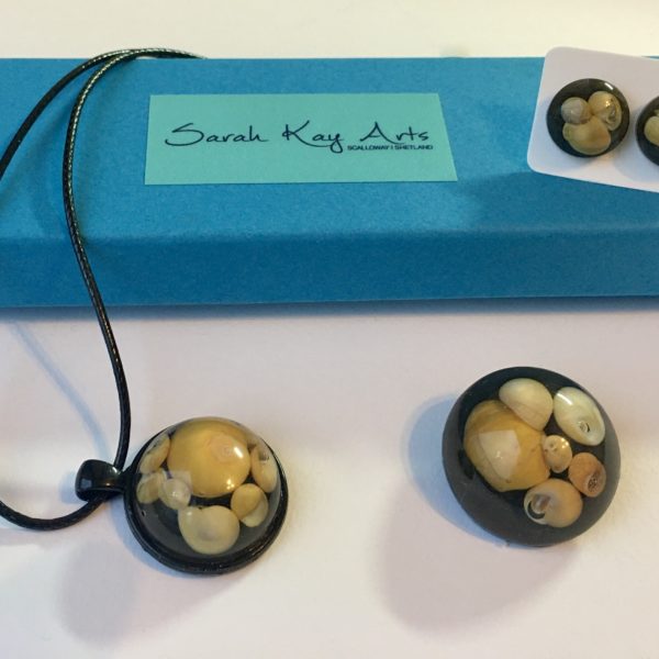 Sunset Beach Jewellery Set - Oval