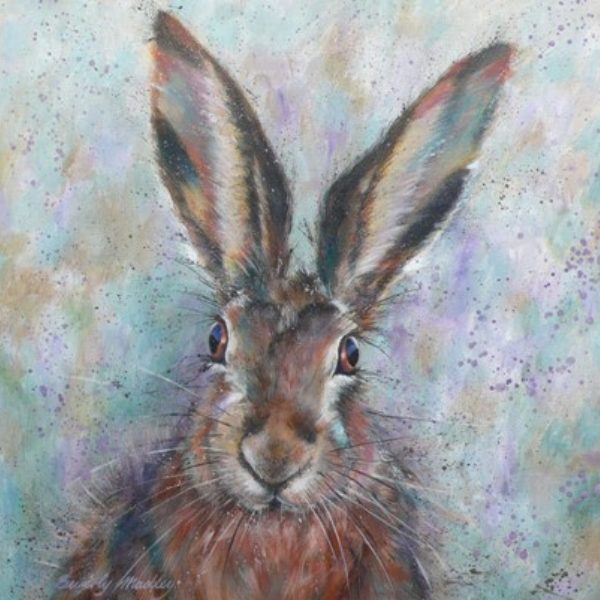 Brown Hare Greetings Card