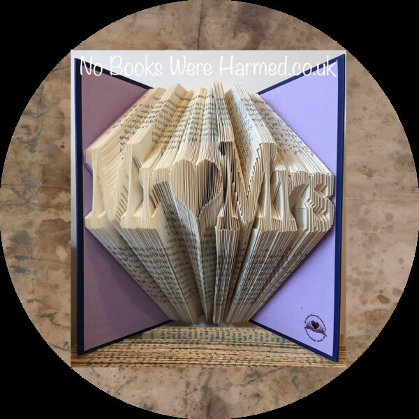 Mr and Mrs Book Sculpture
