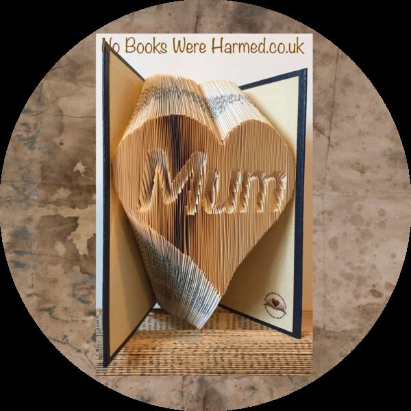 Mum in Heart Sculpture