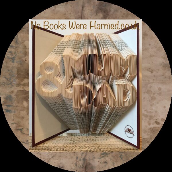 Mum and Dad Book Sculpture