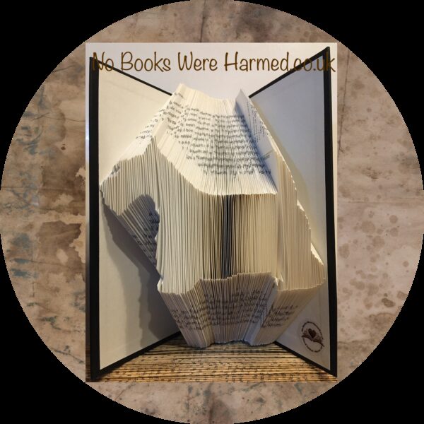 Scottie Book Sculpture