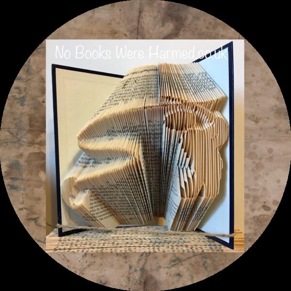 Fly Fisher Book Sculpture