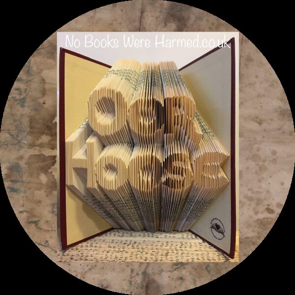 Oor Hoose Book Sculpture