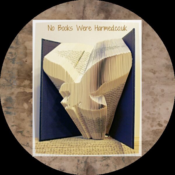 Osprey Book Sculpture