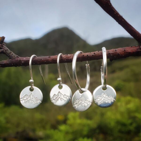 Mountain Drop Earrings - Hooks