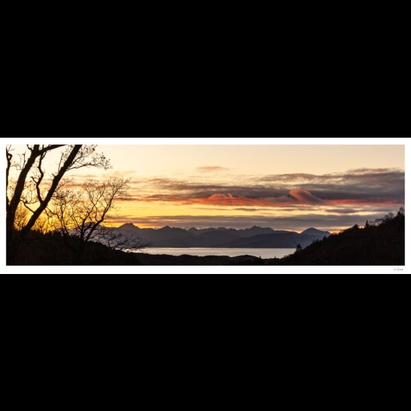 Skye Sunset from Strathy