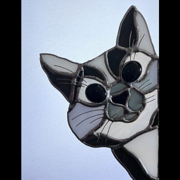 Peeking Cat Suncatcher