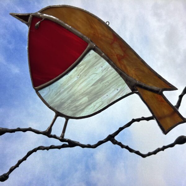 Christmas Robin Suncatcher