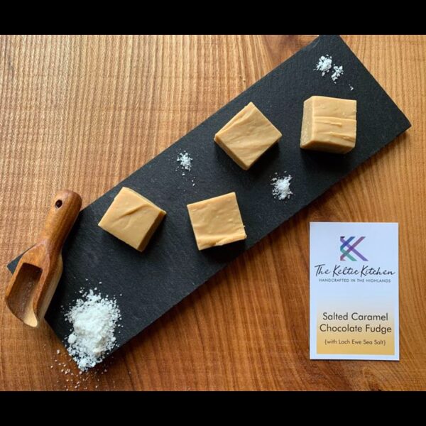 Salted Caramel Chocolate Fudge