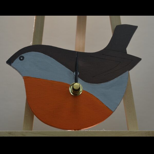 Modern Robin Wall Clock