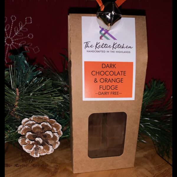 Dark Chocolate and Orange Fudge