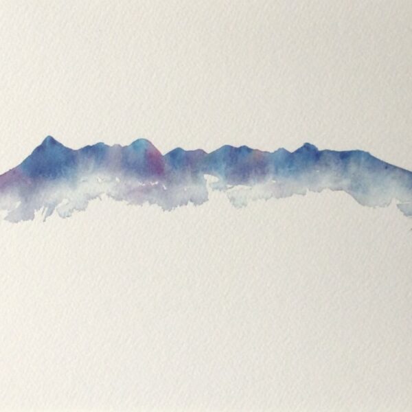 Blue Cuillin Card