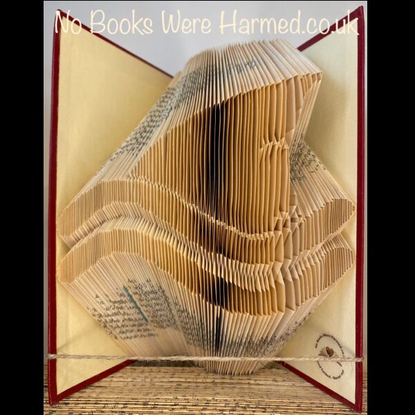 Shark Fin Book Sculpture