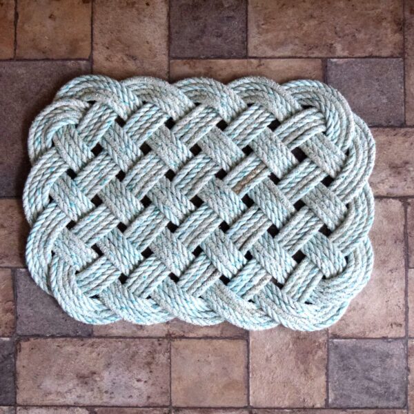 Turquoise Oblong Deck Mat