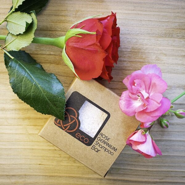 Rose and Geranium Soap Free Shampoo Bar