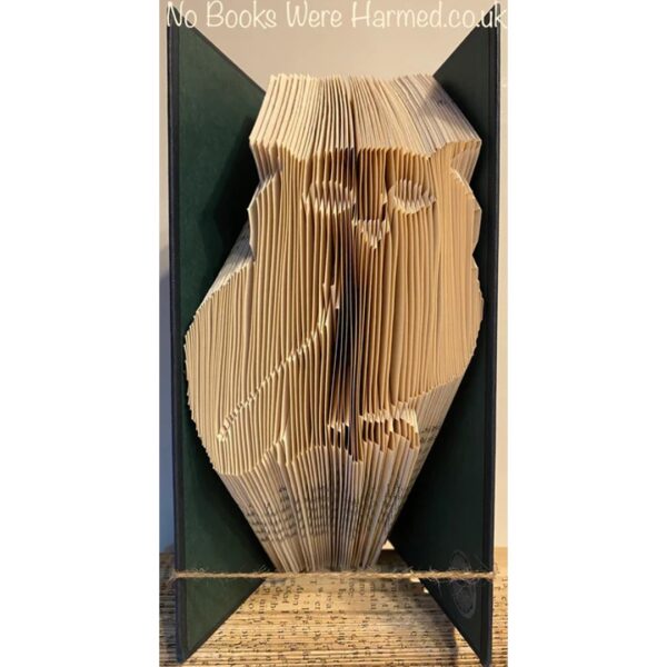 Owl Book Sculpture