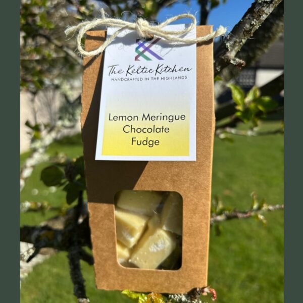 Lemon Meringue and White Chocolate Fudge