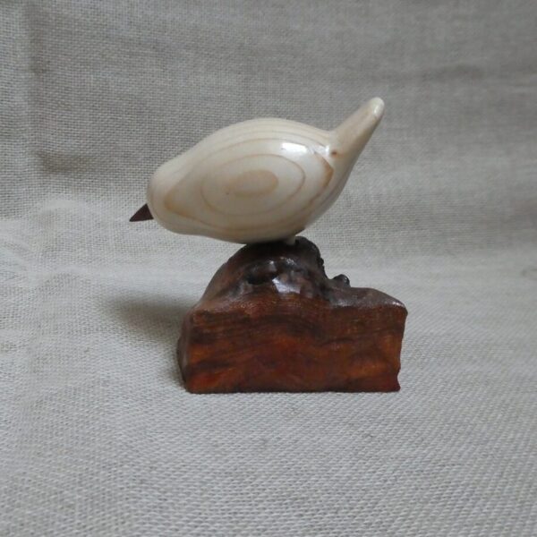 Pine Wood Wren Sculpture