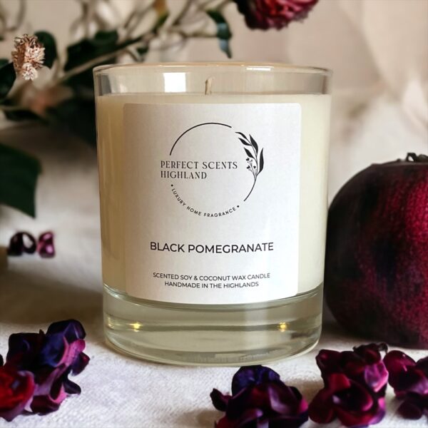 Black Pomegranate Candle