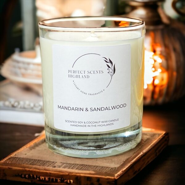 Mandarin and Sandalwood Candle