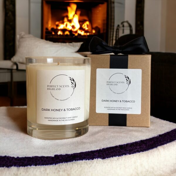 Dark Honey and Tobacco Candle