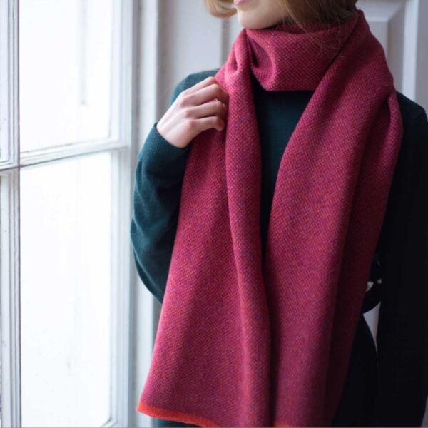 Long Flat Scarf Inferno Grenadin