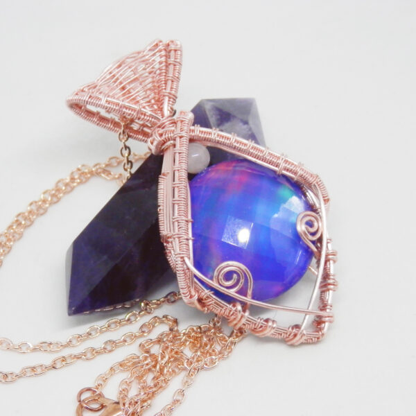 Rainbow Opal Necklace