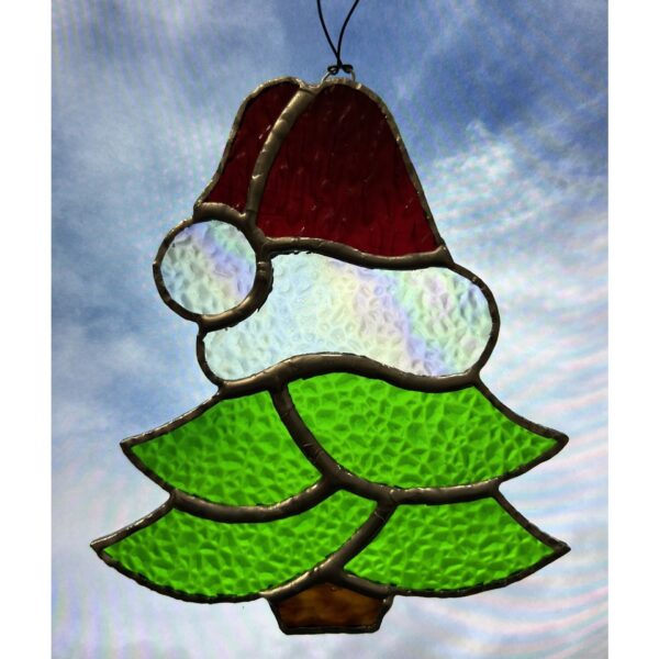 Green Christmas Tree Suncatcher