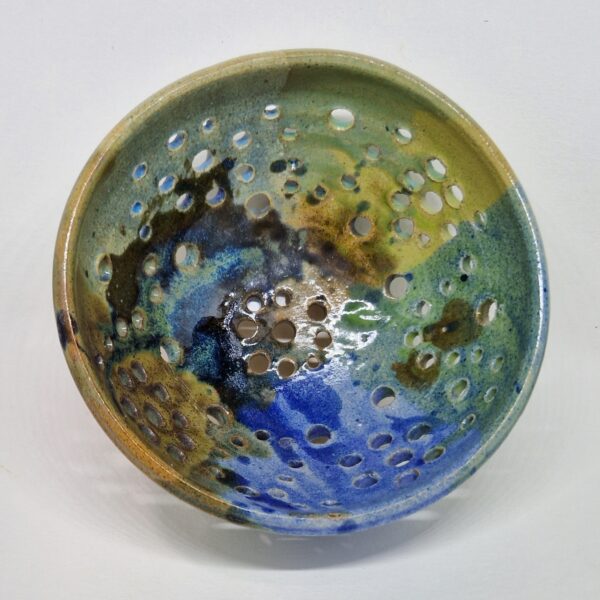 Pottery Berry Bowl or Sieve