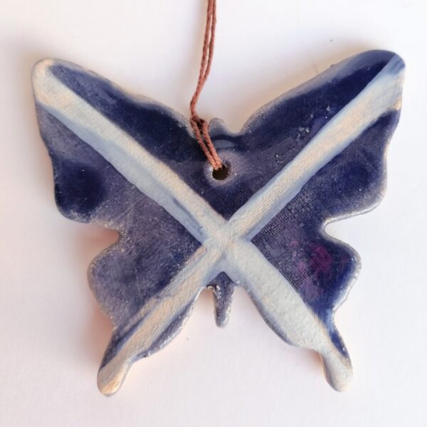 Butterfly Saltire Decoration