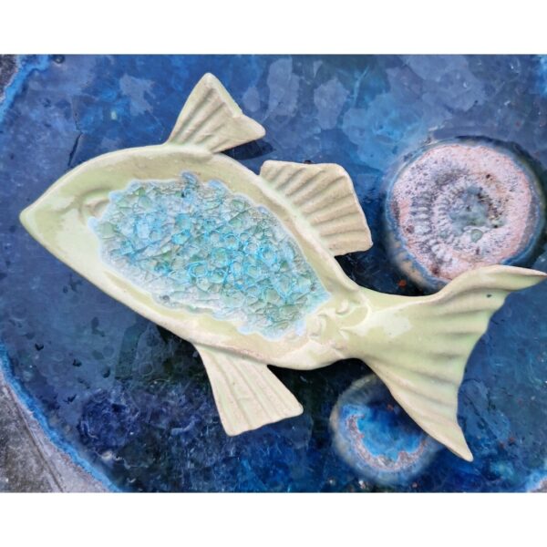 Light Green Fish Dish