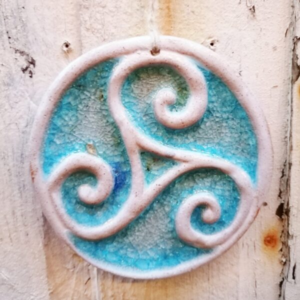 Hanging Celtic Triskel Decoration