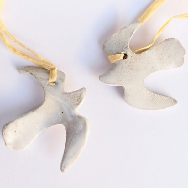 Pottery Doves