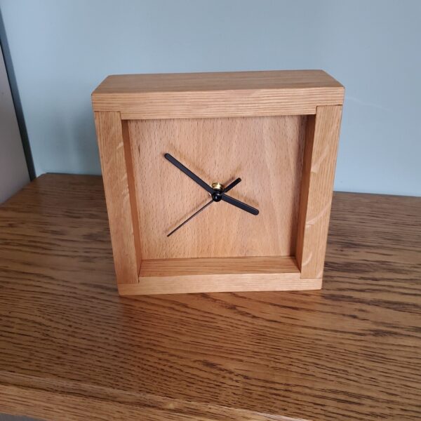 Oak Mantle Clock