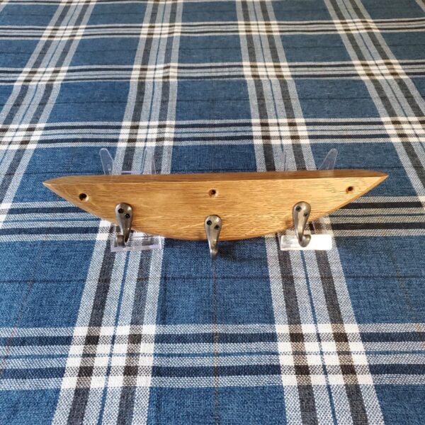 Whisky Barrel Lid Robe Holder