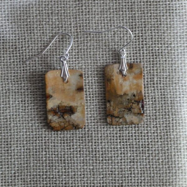 Birch Bark Earrings