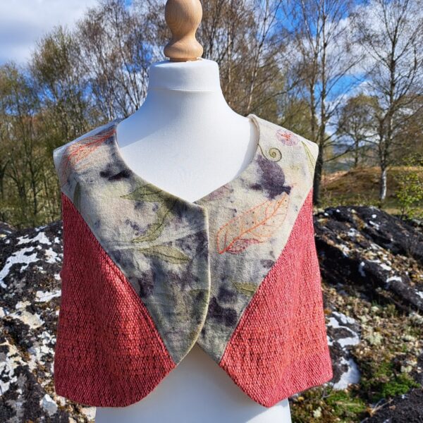 Botanical Print Waistcoat