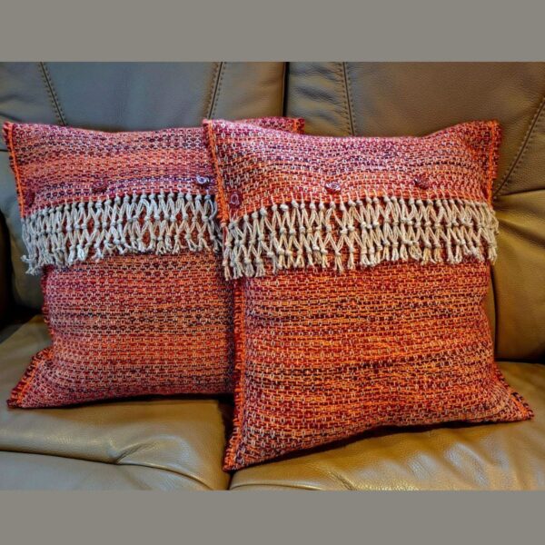 Set of Two Sunrise Scatter Cushions
