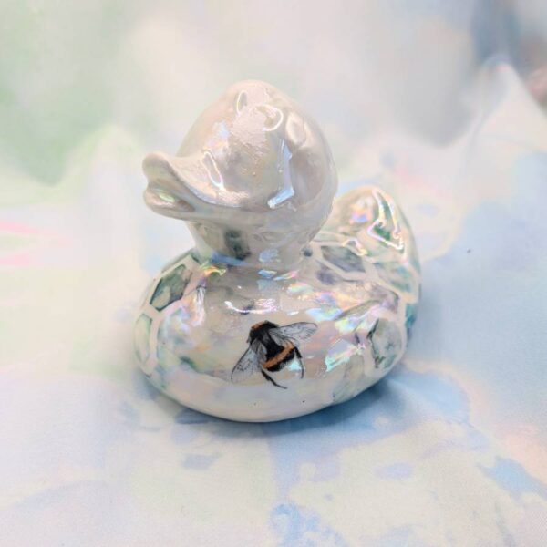 Porcelain Rubber Duck Honeycomb